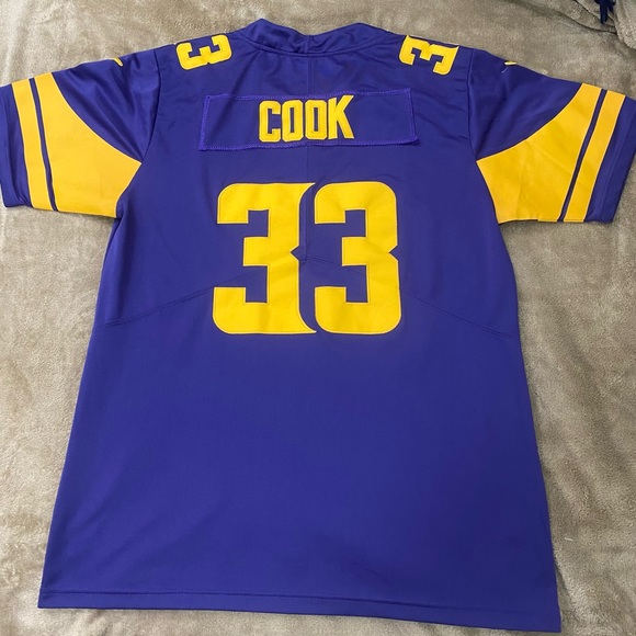 Mens Small Dalvin Cook Minnesota Vikings Nike Stitched #33 Jersey - Picture 3 of 15